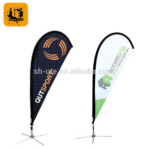 Punto de poliéster custom impresión bandera banderas al aire libre pantallas de <span class=keywords><strong>marketing</strong></span> - Product Image 3