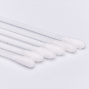 500 piezas de alta calidad de plástico estéril palo grande bastoncillos de algodón para médico - Product Image 6