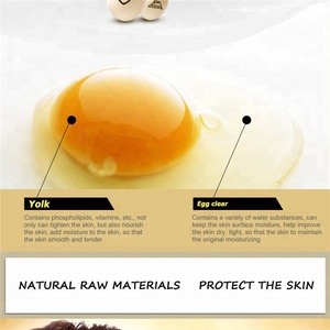 Masque facial hydratant à l'œuf <span class=keywords><strong>BIOAQUA</strong></span>, produit de soin de la peau, prix d'usine, personnalisé, hydratant, lissant, raffermissant, masque facial de nuit à l'œuf - Product Image 3