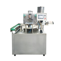 Machine de scellage de remplissage de capsules de café K Cup rotative automatique/Machine de scellage de petites tasses