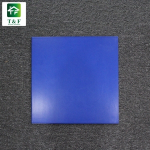 12X12 30X30 Màu Xanh Tinh Khiết Bán Đánh Bóng Sứ Gạch Lát Sàn 500 500Mm Ánh Sáng Màu Xanh Tráng Men Gạch Lát Sàn - Product Image 2