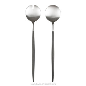 Dessert Servieren Hochzeits feier liefert Bulk Stock Edelstahl 1810 Besteck Messer Set, Gold Cake Server Set - Product Image 6