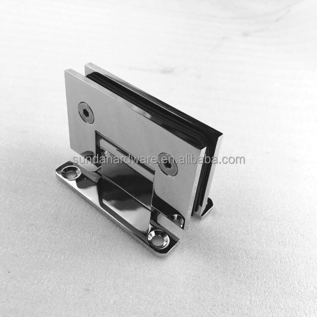 Латунный стеклянный дверной шарнир для ванной комнаты GH202A