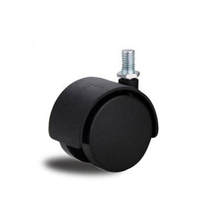 Kleine Möbel Stuhl Nylon Solid Black Caster - Product Image 2
