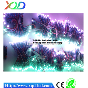 2016 DMX HTTP 9883 de control square led de luz del módulo luces pixel IC RGB digital pantalla a color - Product Image 5