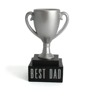 custom best dad resin trophy customized resin trophy