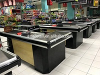 Caisse enregistreuse de supermarché la plus populaire, équipement de stand de caisse enregistreuse à vendre