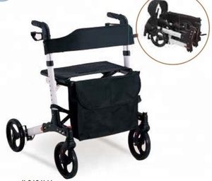 障害者用ローラーウォーカー折りたたみ式ホイール付き前腕ウォーカーローラー - Product Image 2