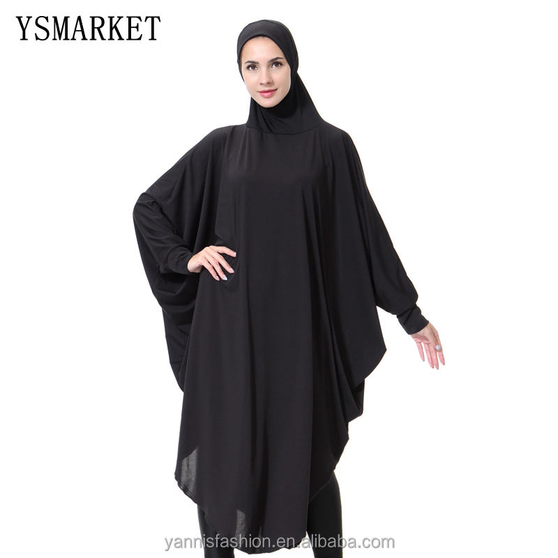 4xl 6xl 8xl Abaya Kaftan Islamitische Kleding Voor Vrouwen Arabia Dubai  Malaysia Indonesië Jurk Moslim Hoofddoek Hijab Gewaad