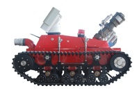 Robot de pompier de pointe protégé