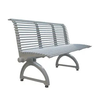 Direct factory price metal bench wrought iron garden seat