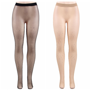 Calze a Rete Sexy con Strass Luccicanti per Donna, Vendita all'Ingrosso - Product Image 3