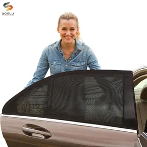 2 Packs de pare-soleil universel pour fenêtre latérale de voiture