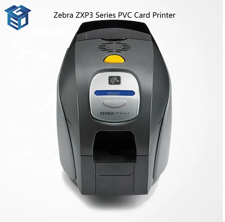 Guangzhou GED Zebra ZXP serie 3 impresora de tarjetas de identificacion de PVC de plastico de una cara