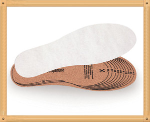 Soletta <span class=keywords><strong>per</strong></span> <span class=keywords><strong>scarpe</strong></span> di alta qualità da 1mm in sughero con <span class=keywords><strong>solette</strong></span> in feltro <span class=keywords><strong>antiscivolo</strong></span> - Product Image 1