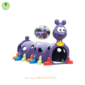 Vente flash ! <span class=keywords><strong>Tunnel</strong></span> pour enfants adorable en forme de ver, tunnels en plastique pour enfants, <span class=keywords><strong>tunnel</strong></span> de jeu pour enfants QX-160D - Product Image 1