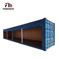 Système de stockage d'énergie en conteneur de 40 pieds, conteneur maritime avec porte enroulable pour entreprise de stockage personnel