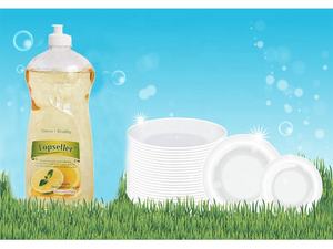 Sapone liquido per piatti biologico ad alta efficacia profumato alla frutta all'ingrosso con etichetta privata, liquido per il lavaggio dei piatti per uso alimentare - Product Image 6