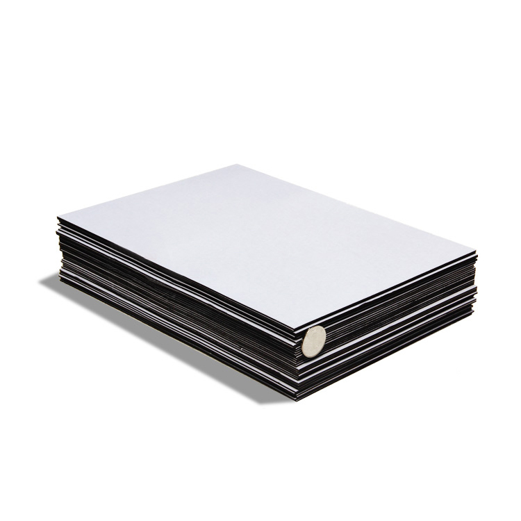 Толщиной 1 мм, гибкая клейкая резиновая магнитная ПВХ панель, прочный магнитный лист, магнитный резиновый лист