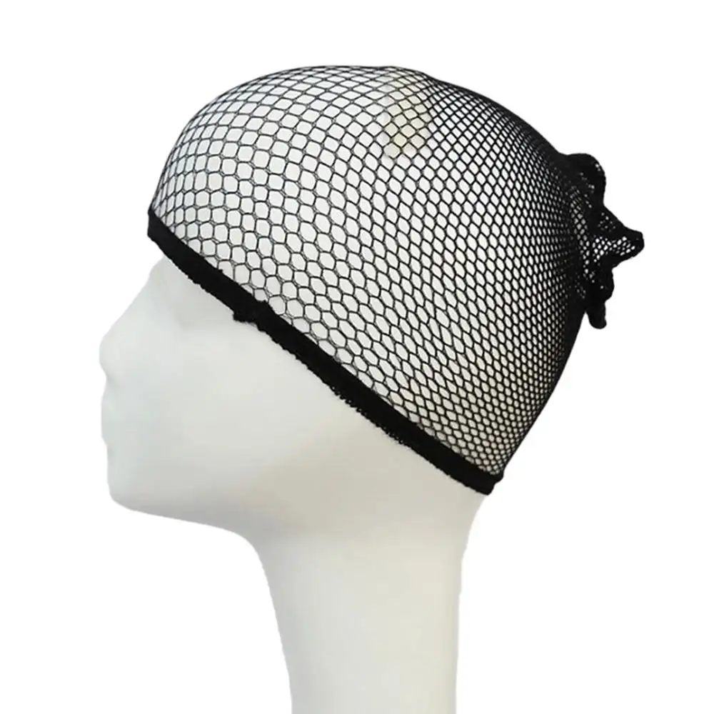 Nueva moda de redes Peluca de tejido de malla de tapa con elástico de Nylon Invisible para el pelo