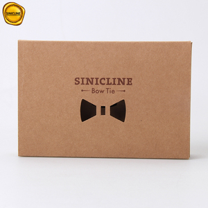 Sinicline Rot Herren Bowtie Verpackung Made Geschenk Custom verpackung bogen krawatte <span class=keywords><strong>box</strong></span> - Product Image 2