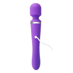 Vibrador de varita recargable para mujer, masajeador corporal de clítoris y punto, juguete sexual vibrador - Product Image 3