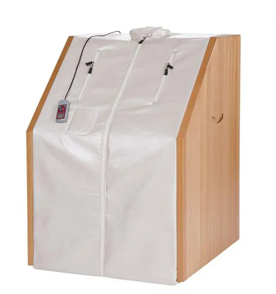 Tente de sauna en bois à infrarouge, équipement Portable, 3d