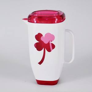 Bouteille d'eau en acrylique décorative noire pour restaurant - Product Image 5