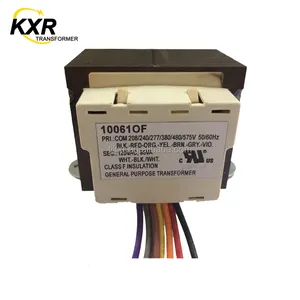 Transformador reductor de 347V a 120V, reductor de 240V a 110V, aprobado por UL