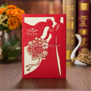 Bride and Groom Love Each Other Wedding Invitation Card