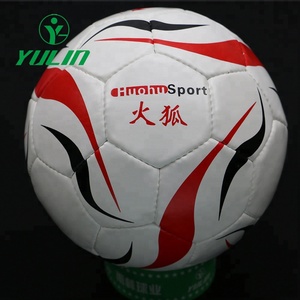 China fábrica de encargo logotipo y la impresión cosido a mano de fútbol balón de fútbol a granel - Product Image 1