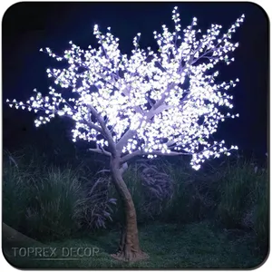 Большие наружные искусственные цветущие вишневые деревья со светодиодной подсветкой