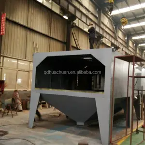 Automatic Q69 Series Roller Through Horizontal Steel Plate Sand Blasting Machine