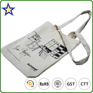 Haute Performance <span class=keywords><strong>custom</strong></span> logo imprimé toile de coton sac à main sac fourre - tout - Product Image 5
