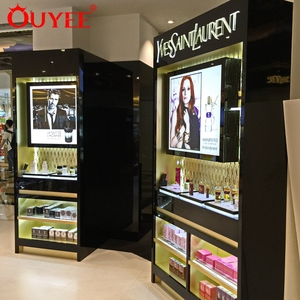 Centro commerciale Corpo Cosmetici Cremagliera Olio Gondola Cabinet Trucco Banco di mostra per il Negozio - Product Image 2