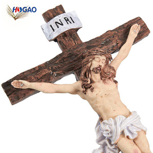 Resurrezione di Cristo resina religiosa presepe di natale figurine mestiere - Product Image 4