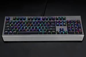 Nhà máy chất lượng cao cơ khí RGB Bàn phím có dây máy tính để bàn 104 phím USB đèn nền bàn phím cho PC máy tính xách tay máy tính - Product Image 2