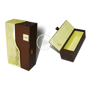 Boîte cadeau en papier kraft blanc, nouveau design sur mesure, avec un bon <span class=keywords><strong>service</strong></span>, livraison gratuite - Product Image 2