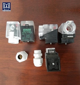建設機械部品 24V AC/DC プラスチックソレノイドバルブプラグ 3129020 アスファルト舗装機用スペアパーツ - Product Image 1