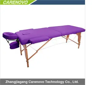 Seenda — lit de massage portable en bois, léger, modèle CVEB2511