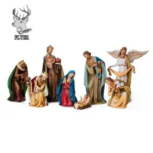 Catholic Church Religious Resin <strong>Life</strong> <strong>Size</strong> Christmas Nativity Sets <strong>Statues</strong> - Product Image 3