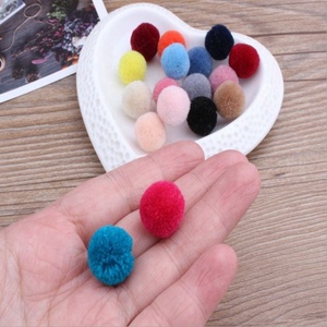 공급자 다색 공예품 퍼지 Pompom 공 Pompoms 모듬 크리스마스 선물 Pom pom