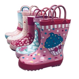 Stampa del fumetto metà delle ragazze e dei ragazzi dei bambini <span class=keywords><strong>di</strong></span> <span class=keywords><strong>Gomma</strong></span> per bambini <span class=keywords><strong>stivali</strong></span> da pioggia - Product Image 1