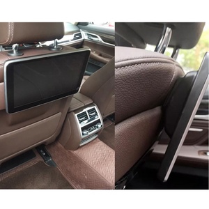 Monitor sandaran kepala mobil Android 12, pemutar Video layar tempat duduk belakang untuk BMW Series 7 5 f10 f11 G12 f02 X5 F15 X6 F16 F86 baru 2024