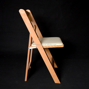 Silla plegable de madera para hotel - Product Image 5