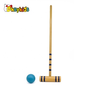 Jeu <span class=keywords><strong>de</strong></span> <span class=keywords><strong>croquet</strong></span> en bois classique pour enfants <span class=keywords><strong>de</strong></span> 6 joueurs pour le jardin W01D018 - Product Image 5
