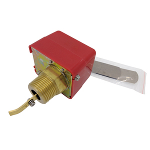 TOPEAST 1" 220VAC 3A Brass Stainless Steel Water/Paddle <strong>Flow</strong> Sensor Male Thread <strong>Flow</strong> Switch for Family Homes Industrial Boilers - Product Image 5