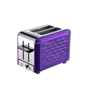 <span class=keywords><strong>Tostadora</strong></span> de pan 2 rebanada de acero inoxidable <span class=keywords><strong>Tostadora</strong></span> con diseño de diamante <span class=keywords><strong>tostadora</strong></span> eléctrica - Product Image 2