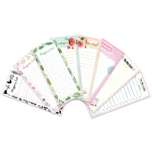 Magnetic planner Shopping List paper Memo Pad To-Do Tear Away Meal Planning Grocery List