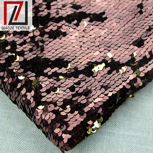 A medida de dos tonos sirena reversible lentejuelas de tela - Product Image 3